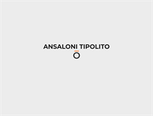 Tablet Screenshot of ansalonitipolito.com